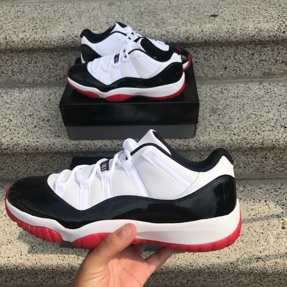Jordan 11 Retro Low “Concord Bred” - Picture 2 of 6